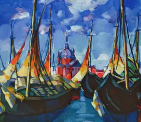 Sailing Boats in Venice